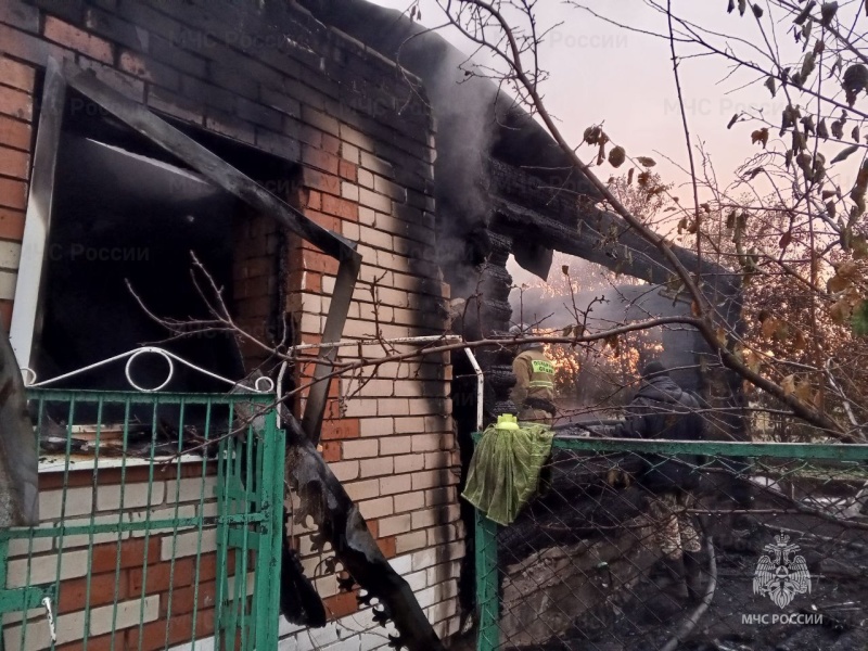 Пожар унёс жизнь 55-летнего жителя Яльчикского округа