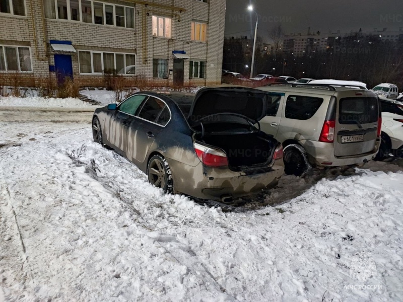 За сутки в  Чувашии произошли четыре пожара, два из них - в городе Шумерля