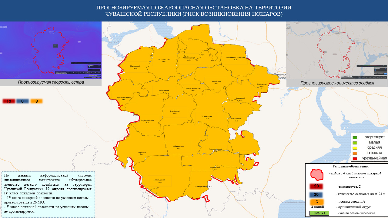 Ежедневный оперативный прогноз возникновения и развития ЧС на территории  Чувашской Республики на 19.04.2023 - Оперативная информация - Главное  управление МЧС России по Чувашской Республике — Чувашии